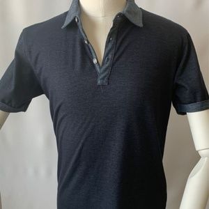 Designer Top; Denim & Flower Mens